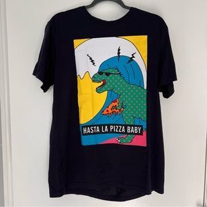 Men’s Divided Pizza T-Shirt, Large